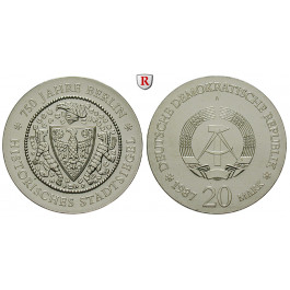 DDR, 20 Mark 1987, vz-st, J. 1617