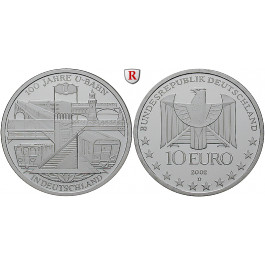 Bundesrepublik Deutschland, 10 Euro 2002, Berliner U-Bahn., D, PP, J. 491