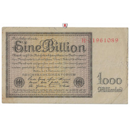 Inflation 1919-1924, 1 Bill Mark 05.11.1923, III, Rb. 131a