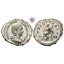 Römische Kaiserzeit, Otacilia Severa, Frau Philippus I., Antoninian 244-246 n.Chr., vz