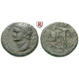 Römische Provinzialprägungen, Judaea, Caesarea Maritima, Domitianus, Bronze 84-96, f.ss