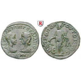 Römische Provinzialprägungen, Thrakien, Tomis, Tranquillina, Frau Gordianus III., Bronze, f.ss