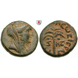 Römische Provinzialprägungen, Phönizien, Tyros, Hadrianus, Bronze 131-132 (=.Jahr 257), ss-vz