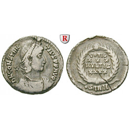 Römische Kaiserzeit, Constantius II., Siliqua 355-361, s+