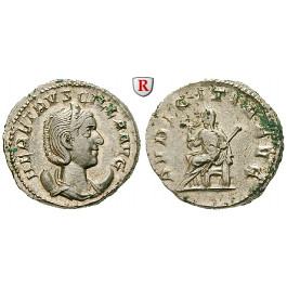 Römische Kaiserzeit, Herennia Etruscilla, Frau des Traianus Decius, Antoninian 249-251, f.vz