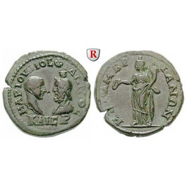 Römische Provinzialprägungen, Thrakien, Mesembria, Philippus II., Caesar, 5 Assaria, f.vz