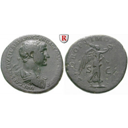 Römische Kaiserzeit, Traianus, As 112-117, f.ss