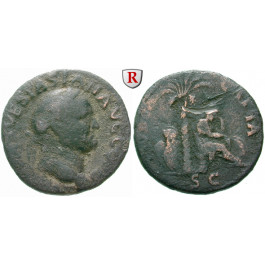 Römische Kaiserzeit, Vespasianus, As 71, f.ss