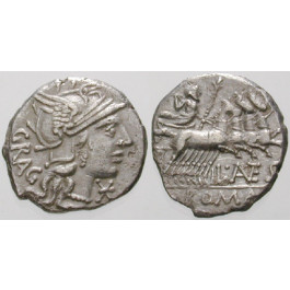Römische Republik, L. Antestius Gragulus, Denar, ss