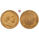 German Empire, Bayern, Ludwig II., 20 Mark 1876, D, good vf, J. 197
