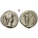 Roman Imperial Coins, Sabina, wife of Hadrian, Denarius 136-138, good vf