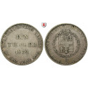Hessen, Hessen-Kassel, Wilhelm II. und Friedrich Wilhelm, Taler 1832, nearly vf