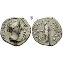 Roman Imperial Coins, Faustina Senior, wife of Antoninus Pius, Denarius after 141, good vf