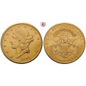 USA, 20 Dollars 1901, 30.05 g fine, vf-xf / good xf