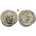 Roman Imperial Coins, Caracalla, Denarius 216, xf
