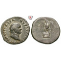 Roman Imperial Coins, Vespasian, Denarius 76, vf
