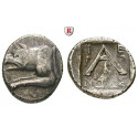Argolis, Argos, Tetrobol after 343 BC, vf