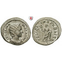 Roman Imperial Coins, Julia Mamaea, mother of Severus Alexander, Denarius 228, xf