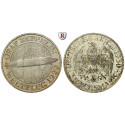 Weimar Republic, Commemoratives, 3 Reichsmark 1930, Zeppelin, A, PROOF, J. 342