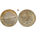 Weimar Republic, Commemoratives, 5 Reichsmark 1930, Zeppelin, A, PROOF, J. 343