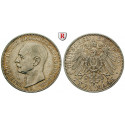 German Empire, Oldenburg, Friedrich August, 2 Mark 1901, A, vf-xf / xf, J. 94