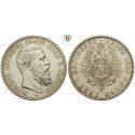 German Empire, Preussen, Friedrich III., 5 Mark 1888, A, vf-xf, J. 99
