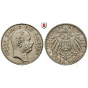 German Empire, Sachsen, Georg, 2 Mark 1904, E, xf-unc, J. 132