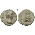 Roman Imperial Coins, Faustina Senior, wife of Antoninus Pius, Denarius after 141, vf