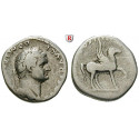 Roman Imperial Coins, Domitian, Caesar, Denarius 76-77, nearly vf