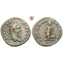 Roman Imperial Coins, Septimius Severus, Denarius 207, good vf