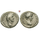 Roman Imperial Coins, Antoninus Pius, Denarius 140, vf