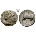 Italy-Lucania, Thurium, Stater 350-300 BC, vf / vf-xf