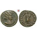 Roman Imperial Coins, Fausta, wife of Constantinus I, Follis 325-326, good vf