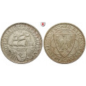 Weimar Republic, Commemoratives, 5 Reichsmark 1927, Bremerhaven, A, xf, J. 326