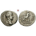 Roman Imperial Coins, Hadrian, Denarius 119-122, good vf