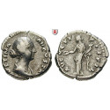Roman Imperial Coins, Faustina Junior, wife of Marcus Aurelius, Denarius 145-161, vf