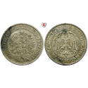 Weimar Republic, Standard currency, 5 Reichsmark 1929, Oak tree, F, vf-xf, J. 331