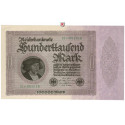 Inflation 1919-1924, 100000 Mark 01.02.1923, I-, Rb. 82d