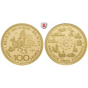 Belgium, Belgian Kingdom, Albert II., 100 Euro 2004, 15.55 g fine, PROOF