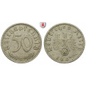 Third Reich, Standard currency, 50 Reichspfennig 1941, G, vf, J. 372