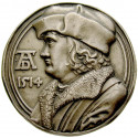 Medals on Persons, Dürer, Albrecht - German artist, Tin medal, plated, xf
