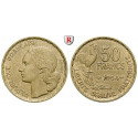 France, Forth Republic, 50 Francs 1954, vf-xf