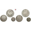 Russia, Various Emperors, Set 1820-1850, fine-vf