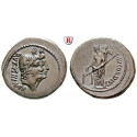 Roman Republican Coins, Mn. Cordius Rufus, Denarius 46 BC, xf / vf-xf