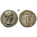 Roman Imperial Coins, Sabina, wife of Hadrian, Denarius vor 137, vf / vf-xf