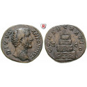 Roman Imperial Coins, Antoninus Pius, Sestertius 179-180, vf-xf