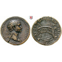 Roman Imperial Coins, Trajan, Sestertius 107-110, good vf