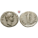 Roman Imperial Coins, Otho, Denarius 69, vf