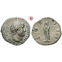 Roman Imperial Coins, Hadrian, Denarius 126-127, vf-xf
