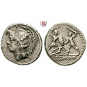 Roman Republican Coins, Q. Minucius Thermus, Denarius 103 BC, vf / vf-xf